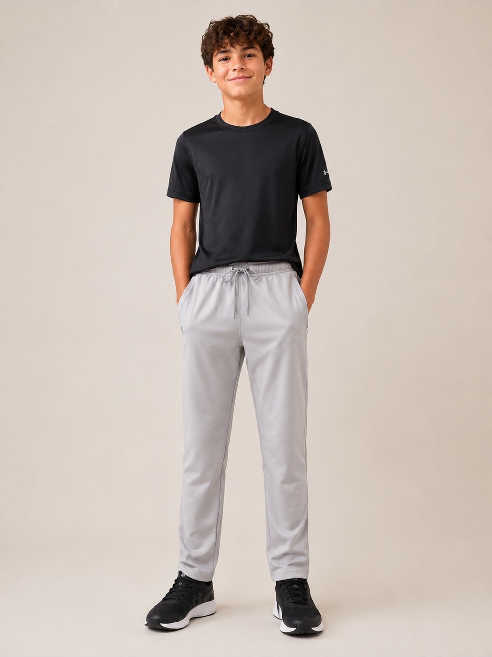 Ocean + Coast Lightweight Gray Drawstring Pants